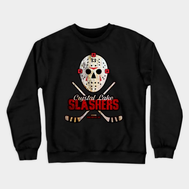 CRYSTAL LAKE SLASHERS Crewneck Sweatshirt by BG305